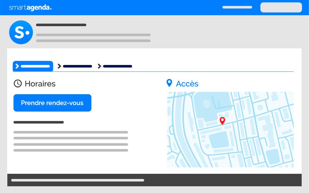 Site de prise de rendez-vous en ligne