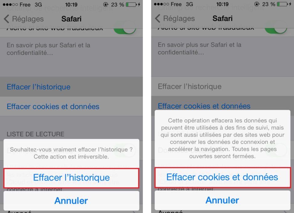 Vider le cache du navigateur sur mon mobile Ressources Actualités, Assistance