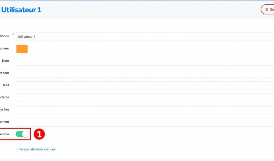 Utiliser les groupements d'agenda editer agenda utilsateur